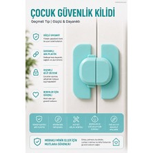 Lusenne Koruyucu ve Kilit: Eşya Sabitleyici Güvenlik Kilidi - Çok Amaçlı ve Çift Taraflı Bantlı