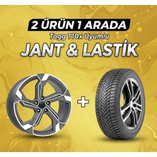 Kormetal Togg T10X Uyumlu NOKIAN225/60R18 Dört Mevsim Lastiği 4 Adet YILI:2025+DY1708 Mgmd 18"jant 4 Adet