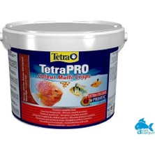 Tetra Pro Colour Renklendirici Tropikal Balık Yemi 10 Lt Kova
