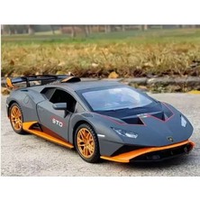 Scntoys 1:24 Lamborghini Huracan Sto Diecast Model Araba Açılan Kapılar Özel Seri Model Araba