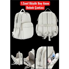 Lusenne Bebek Bakım Çantası: Büyük Boy Termal Gözlü Anne , Çok Cepli ve Kullanışlı