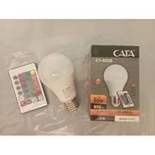 Lusenne Masa ve Gece Lambası: Kumandalı LED Ampul - Enerji Tasarruflu ve Uzaktan Kumandalı Aydınlatma