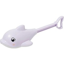 Lusenne Plaj Oyuncakları: Pastel Lilac Dolphin Su Tabancası - Serinletici Eğlence