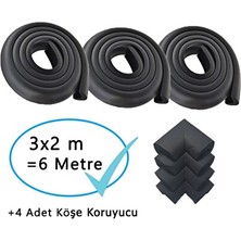 Lusenne Koruyucu ve Kilit: Kalın Köşe ve Kenar Koruyucu, Çocuk Güvenliği Için Ekstra Koruma