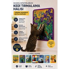 Lusenne Kedi Tırmalaması: Duvara Yapışabilen Kedi Tırmalama Halısı: Pratik ve Yer Tasarruflu Koruma
