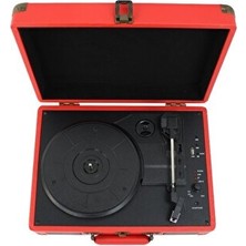 Lusenne Nostaljik Radyo: Kahverengi Vintage Plak Çalar ile Retro Müzik Keyfi