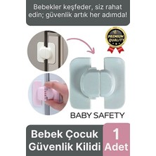 Lusenne Koruyucu ve Kilit: Çekmece ve Dolap Sabitleyici Güvenlik Kilidi, Bebek ve Çocuklar Için