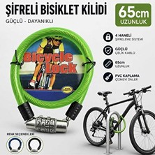 Lusenne Koruyucu ve Kilit: Şifreli Çelik Bisiklet Kilidi, Güvenli ve Renkli Koruma Çözümü