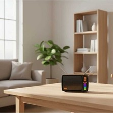 Lusenne Nostaljik Radyo: Güneş Enerjili Bluetooth Radyo ile Kablosuz Eğlence Deneyimi