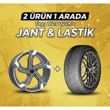 Kormetal Togg T10X Uyumlu MOMO225/60R18 Dört Mevsim Lastiği 4 Adet YILI:2025+DY1708 Mgmd 18"jant 4 Adet