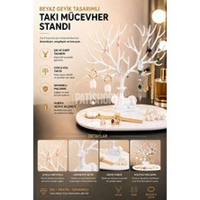 Lusenne Makyaj & Takı Organizeri: Beyaz Geyik Figürlü Takı ve Mücevher Standı