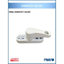 Lusenne Koruyucu ve Kilit: Çocuk Güvenliği Için Pencereli ve Kapılı Emniyet Kilidi, Hırsızlığa Karşı K