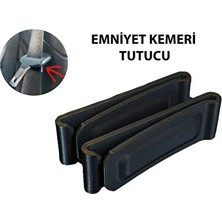 Lusenne Koruyucu ve Kilit: Güvenli ve Pratik Emniyet Kemeri Sabitleyici, 5'li Set