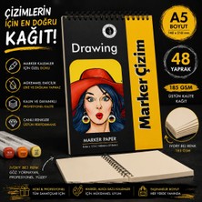 Dream Art Galery Çizim Defteri Marker Çizim Defteri A5 Boyutunda