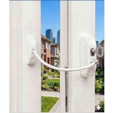 Lusenne Koruyucu ve Kilit: Pvc Uyumlu Pencere Güvenlik Kilidi: Çocuk ve Hırsız Güvenliği Için Pratik Ç