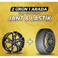 Kormetal Togg T10X Uyumlu MOMO225/60R18 Dört Mevsim Lastiği 4 Adet YILI:2025+CA238018 Bp 18"jant 4 Adet