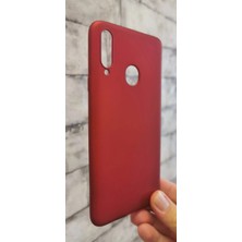 Vendas Ucuzluk Çadırı Samsung A20S Uyumlu Premier Silikon Kılıf - Kırmızı