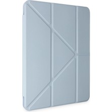 İlk El Grup Apple Ipad Pro 11 (2018) Kılıf Kalemlikli Mars Tablet Kılıfı - Mavi