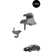 Lusenne Oto Güneşlik Perde: Uyumlu Hyundai Accent Için Güneşlik Klipsi Tutucu