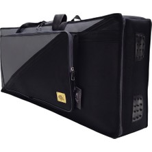 Yamaha Psr SX900, A3000, A5000 Keyboard Orglar Için Uyumlu Soft Case Taşıma Çantası Edgeline Gri