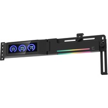 Zalman Zm-Vs3 Ds Black Dijital Göstergeli Ekran Kartı Destek Aparatı