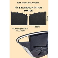 Lusenne Oto Güneşlik Perde: Montaj Gerektirmeyen Yan Cam Güneşlik Perdesi, Pratik ve Koruyucu