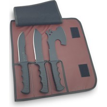 SürLaz Kamp Bıçak Seti Çantalı Outdoor Set