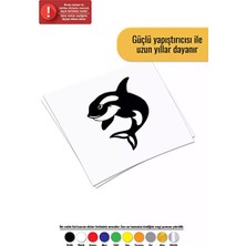 Lusenne Oto Güneşlik Perde: Sevimli Yunus Sticker, Oto, Motor ve Duvar Dekorasyonu Için Eğlenceli Folyo