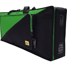 Yamaha Psr SX900, A3000, A5000 Keyboard Orglar Için Uyumlu Soft Case Taşıma Çantası Edgeline Yeşil