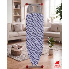 Lusenne Ütü Masası ve Aksesuarı: Ayarlanabilir Yükseklikli Ütü Masası 86X56 Cm, Pratik Kullanım