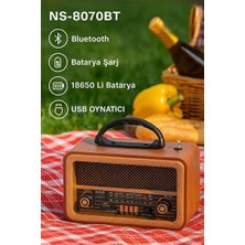Lusenne Nostaljik Radyo: Am/fm/sw Radyo ve Usb/tf Müzik Çalar ile Eski Günleri Anımsayın