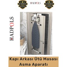 Lusenne Ütü Masası ve Aksesuarı: Kapı Arkası Ütü Masası Askısı - Pratik ve Yer Tasarrufu Sağlar