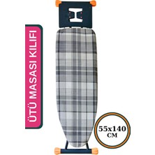 Lusenne Ütü Masası ve Aksesuarı: Keçeli Ütü Masası Kılıfı ve Örtüsü, 55X140 cm