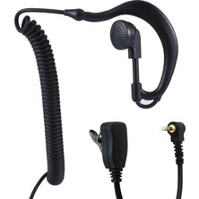 kzy mobilyal Powermaster Aselsan JD-EHM50 Ear Hook /Aselsan Cobra / MT-655C / MT-690 / PM-865 / PM-66 Arkalıklı Telsiz Kulaklık