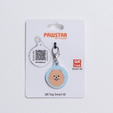 Pawstar Pomeranian Desenli Qr Tag Evcil Hayvan Künyesi Isimlik Pet Tag Köpek Künyesi Kedi Künyesi Qr Kodlu Künye