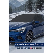 Lusenne Oto Güneşlik Perde: Buzlanma Önleyici Siyah Oto Branda - Güçlü Koruma ve Dayanıklılık