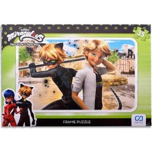 Popüler Sepet Miraculous Puzzle 35 Parça - 5020