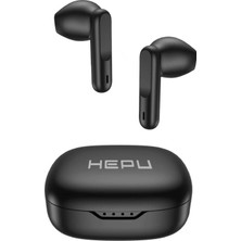HEPU HP-AB02S Kablosuz Bluetooth Kulaklık – HD Ses, Smart Touch, Bluetooth 6.0