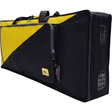 Yamaha Psr SX900, A3000, A5000 Keyboard Orglar Için Uyumlu Soft Case Taşıma Çantası Edgeline Sarı