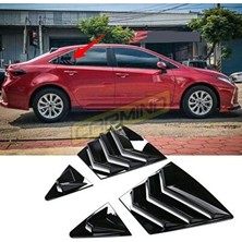 Lusenne Oto Güneşlik Perde: Toyota Corolla Kelebek Cam Vizörü Piano