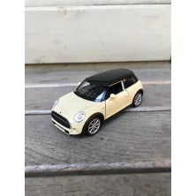 Scntoys Welly Mini Cooper Diecast Metal Araba Model Araba Oyuncak Araba Çek Bırak Araba 11 cm