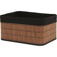 Lusenne Sepet: Gillina Bambu Organizer, 36X26X18CM Çok Amaçlı Saklama Çözümü