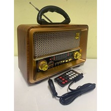 Lusenne Nostaljik Radyo: Kumandalı Bluetooth ve Fm Radyo, Nostaljik Tasarım ve Taşınabilirlik