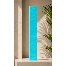 Armada Çini 5X40  Flat Dalgalı Turkuaz Çini Seramik
