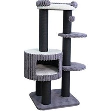 Lusenne Kedi Tırmalaması: Kompakt Cosmo Kedi Tırmalama Tahtası 68X68X119 cm