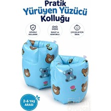 Lusenne Kolluk & Simit: Pratik Yürüyen Şişme Yüzme Kolluğu, 2-6 Yaş Çocuklar Için