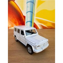 Scntoys Mercedes G Class 1/36 Ölçek Çek Bırak Model Araba Beyaz Mercedes G65