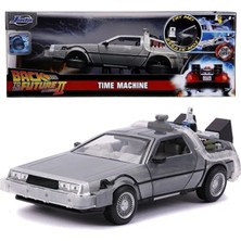 Scntoys Geleceğe Dönüş Arabası 2 Back To The Future 2 Işıklı Tekerlekleri Döner Orjinal