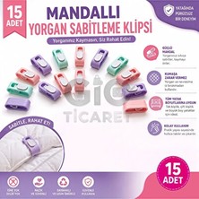 Lusenne Ütü Masası ve Aksesuarı: Renkli Iğnesiz Yorgan Sabitleme Klipsleri, Çarşaf ve Yatak Düzeni Için Güçl