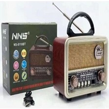 Lusenne Nostaljik Radyo: Retro Taşınabilir Bluetooth Hoparlör - Nostaljik Tasarım ve Çok Fonksiyon
